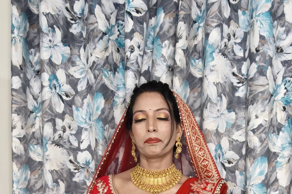 Bridal makeup