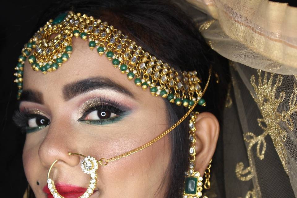 Bridal makeup