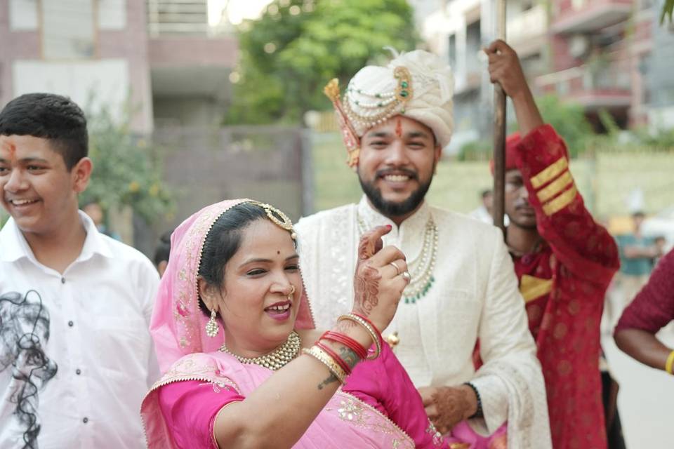 Groom's Mother Dancing