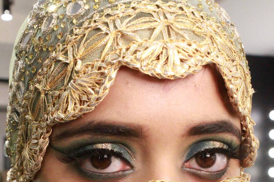 Bridal makeup