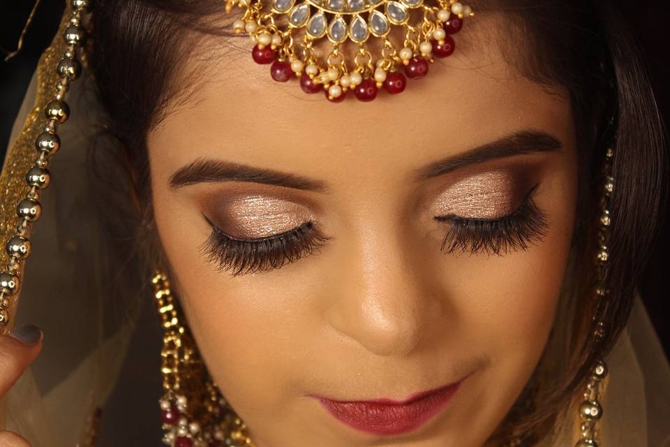 Bridal makeup