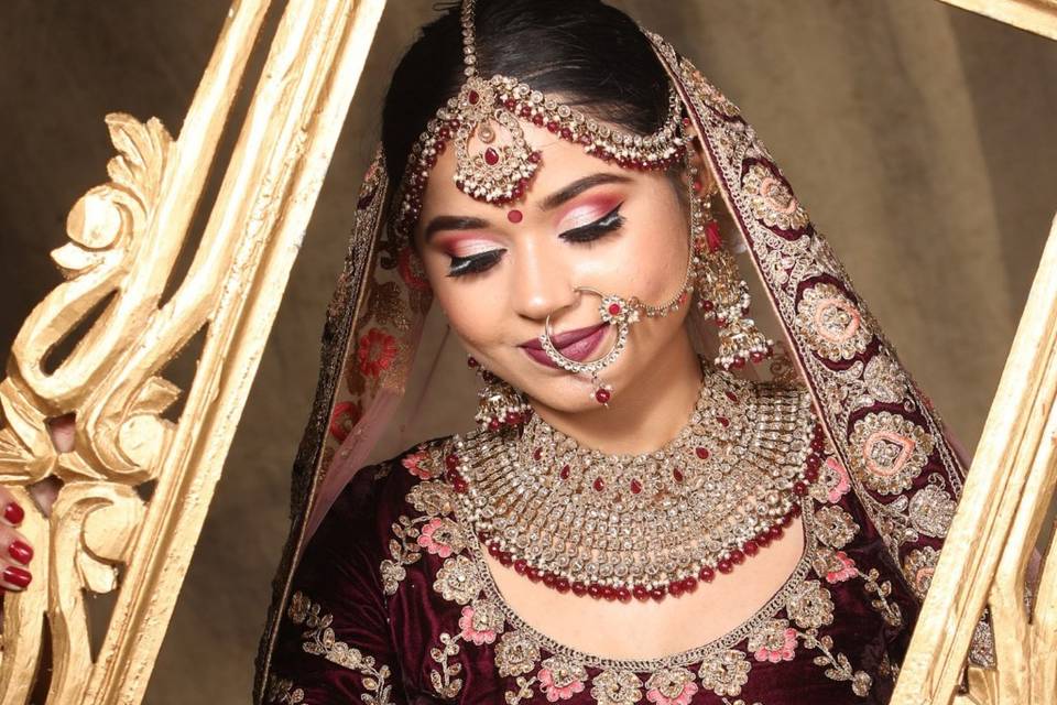 Bridal makeup