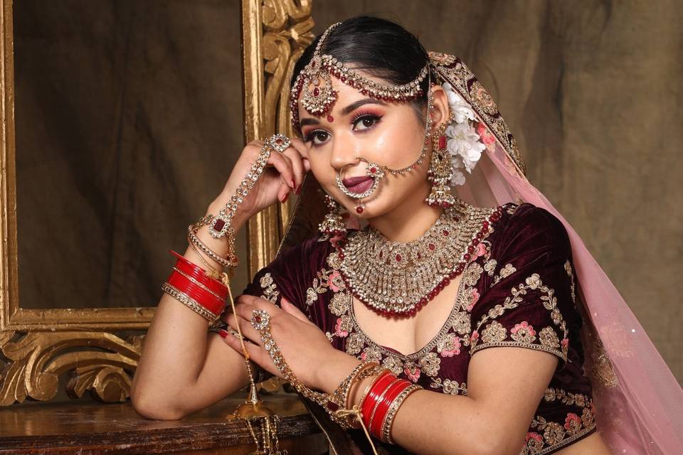 Bridal makeup