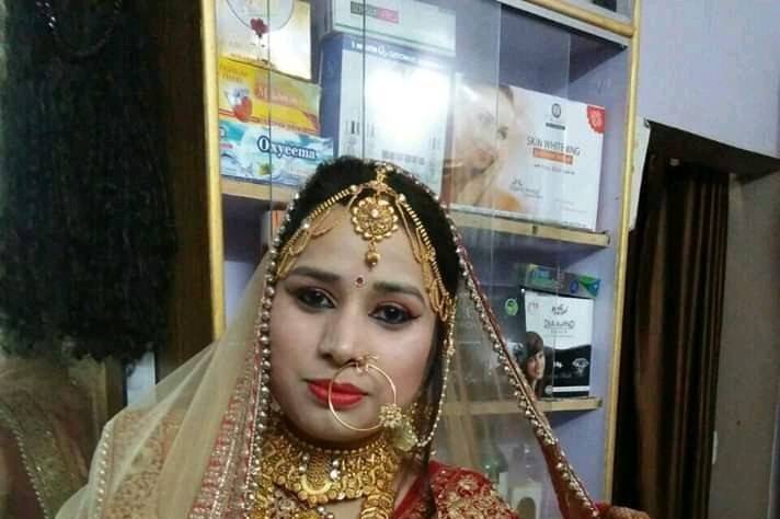 Bridal makeup