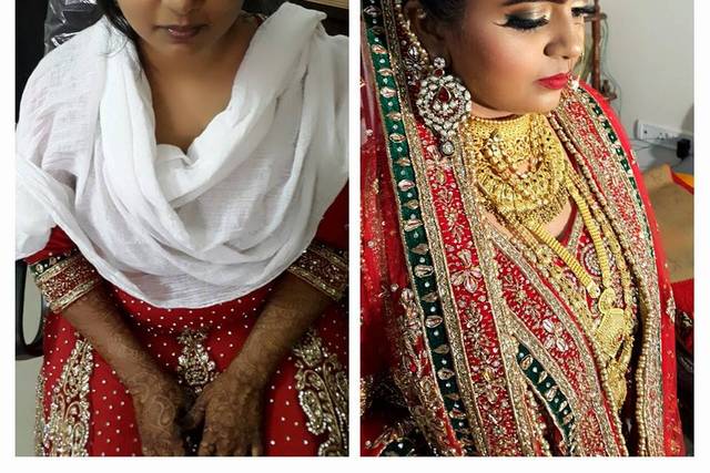 Before and After Makeup