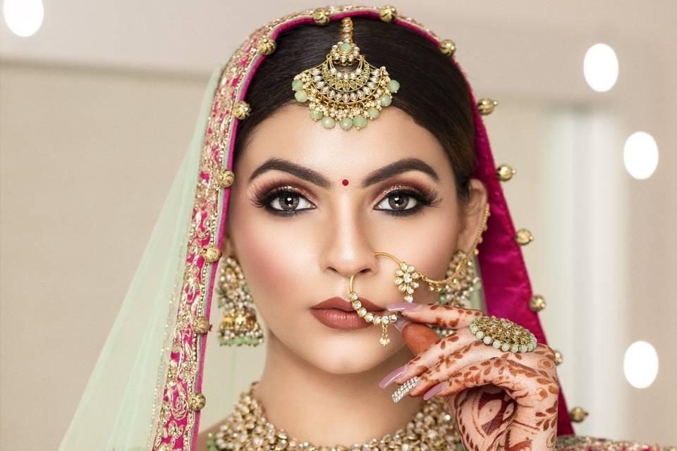 Bridal makeup