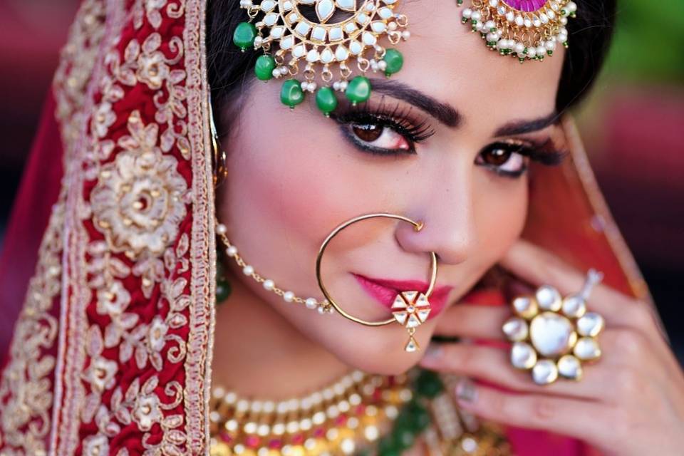 Bridal makeup