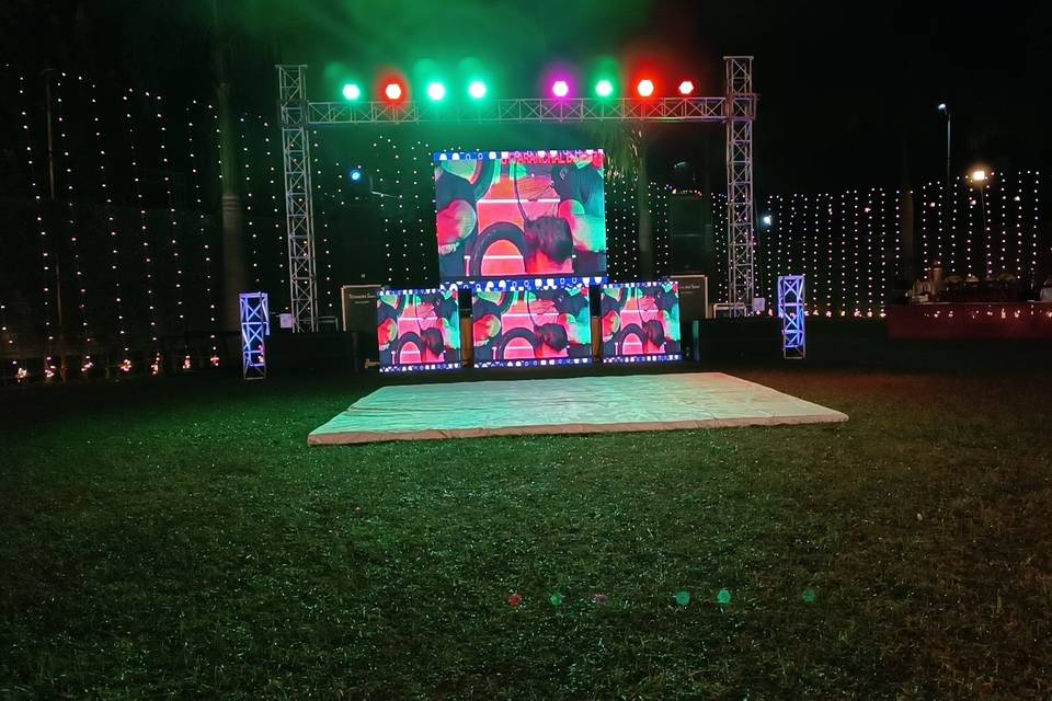 DJ setup