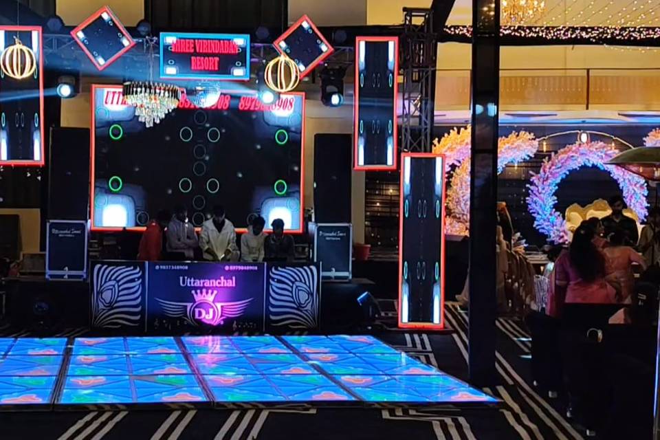 DJ setup