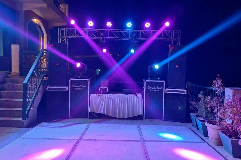 DJ setup