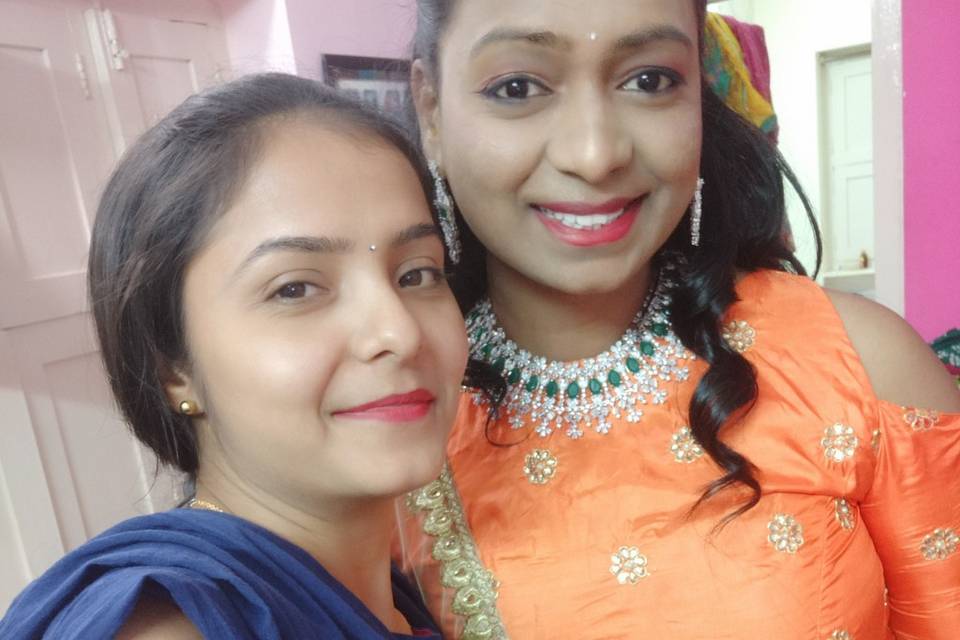 Bridal Makeup - Vanitha Artist, Secunderabad