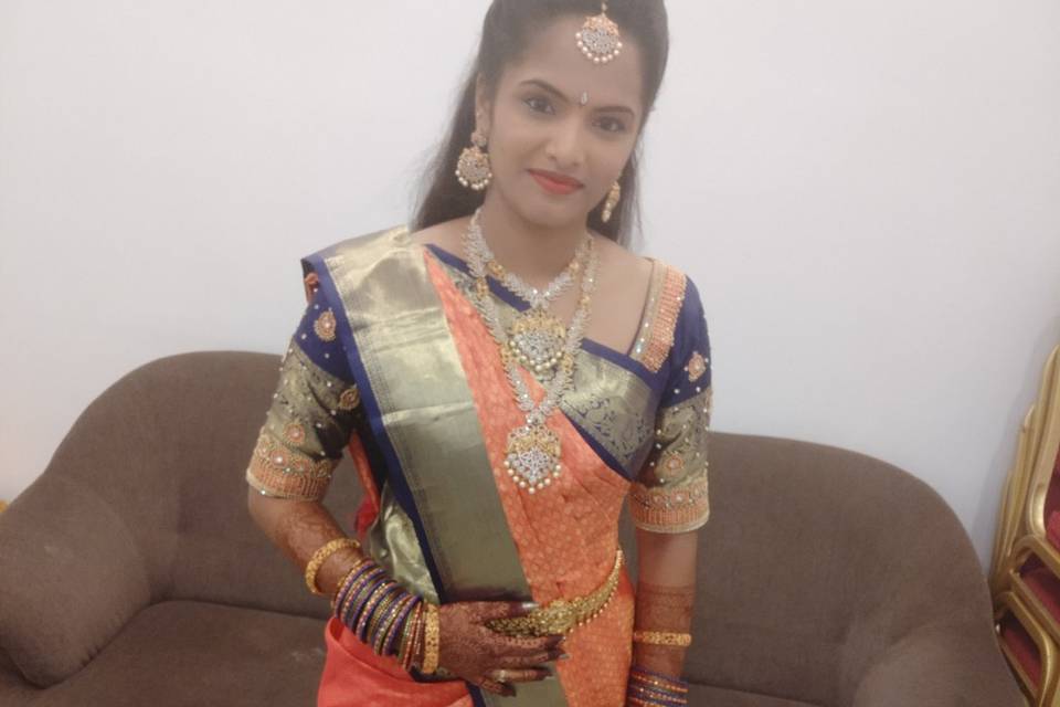 Bridal Makeup - Vanitha Artist, Secunderabad