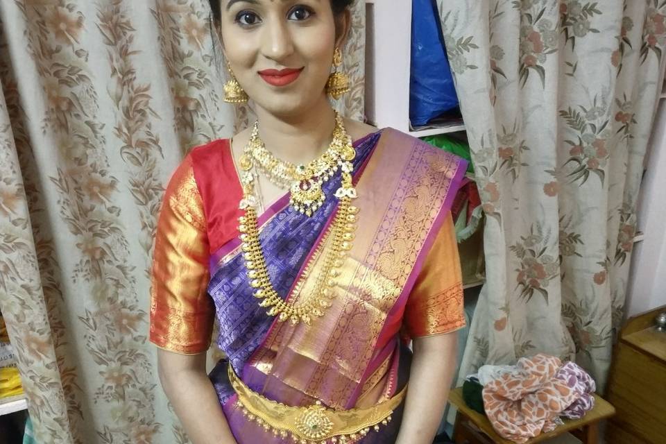 Bridal Makeup - Vanitha Artist, Secunderabad
