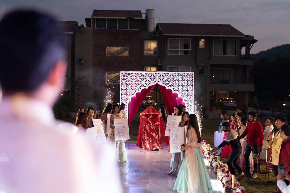 Bride Entry Decor