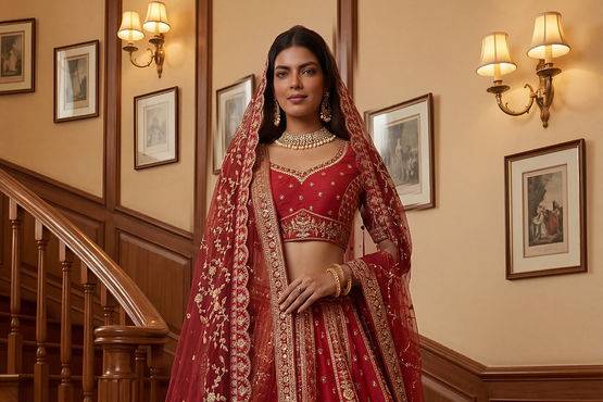 Silk Festive Lehenga