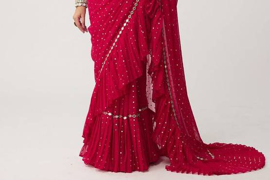 Reception Readymade Saree