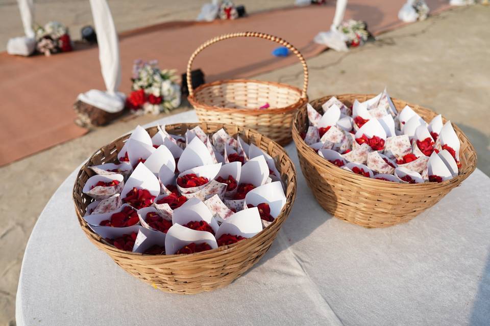 Petal Shower Station
