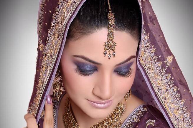 Bridal makeup