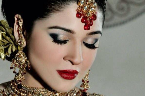 Bridal makeup