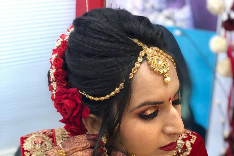 Bridal makeup