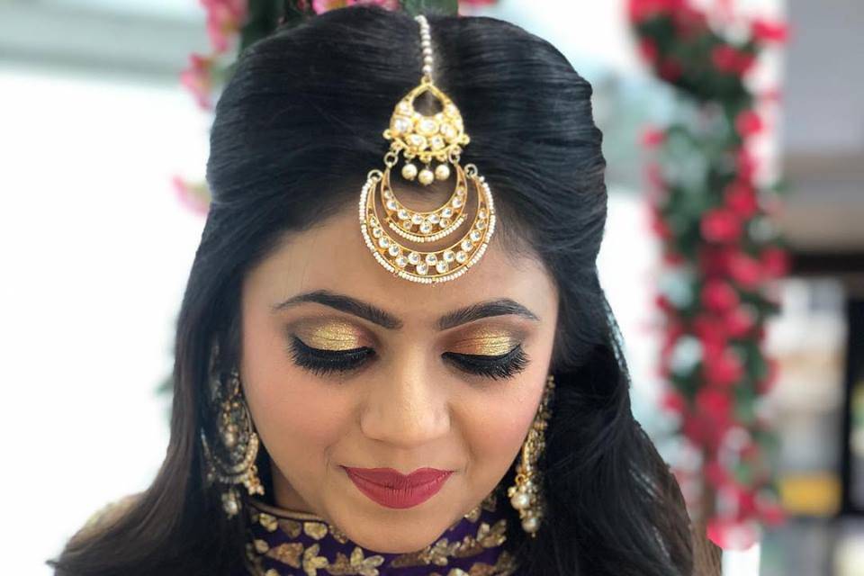 Bridal makeup