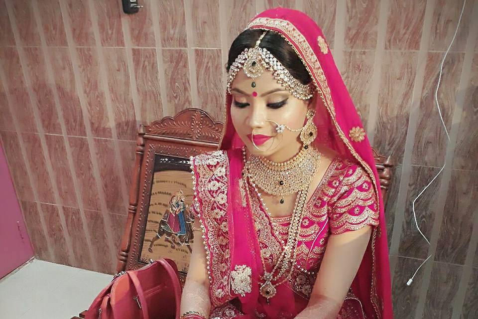 Bridal makeup