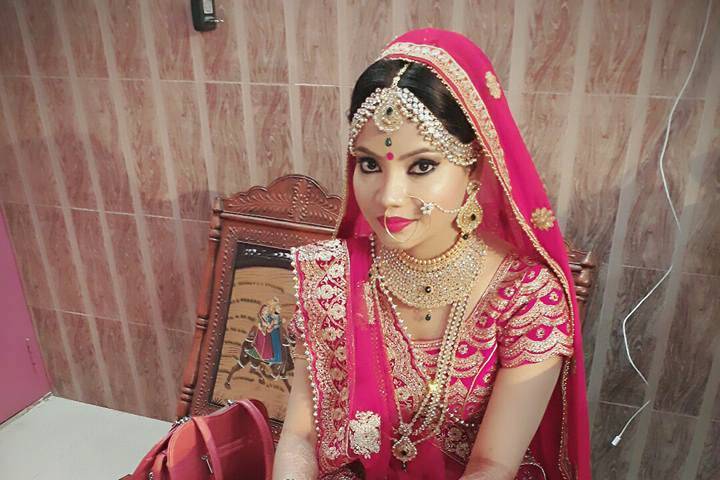 Bridal makeup