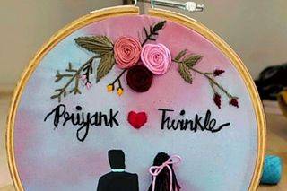 Embroidered gift