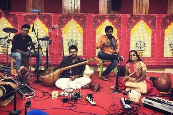 Carnatic fusion band