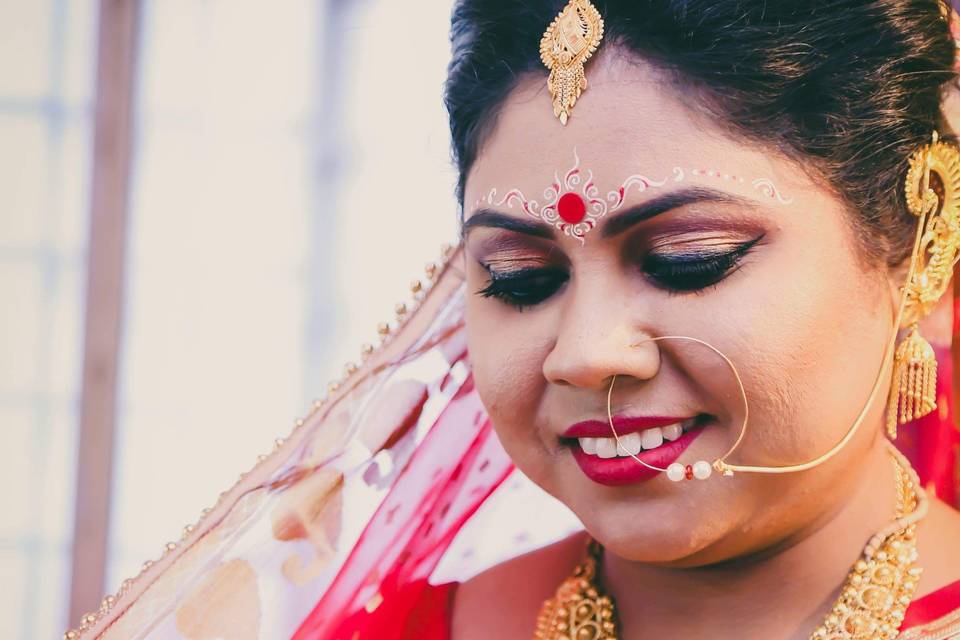 Bridal makeup