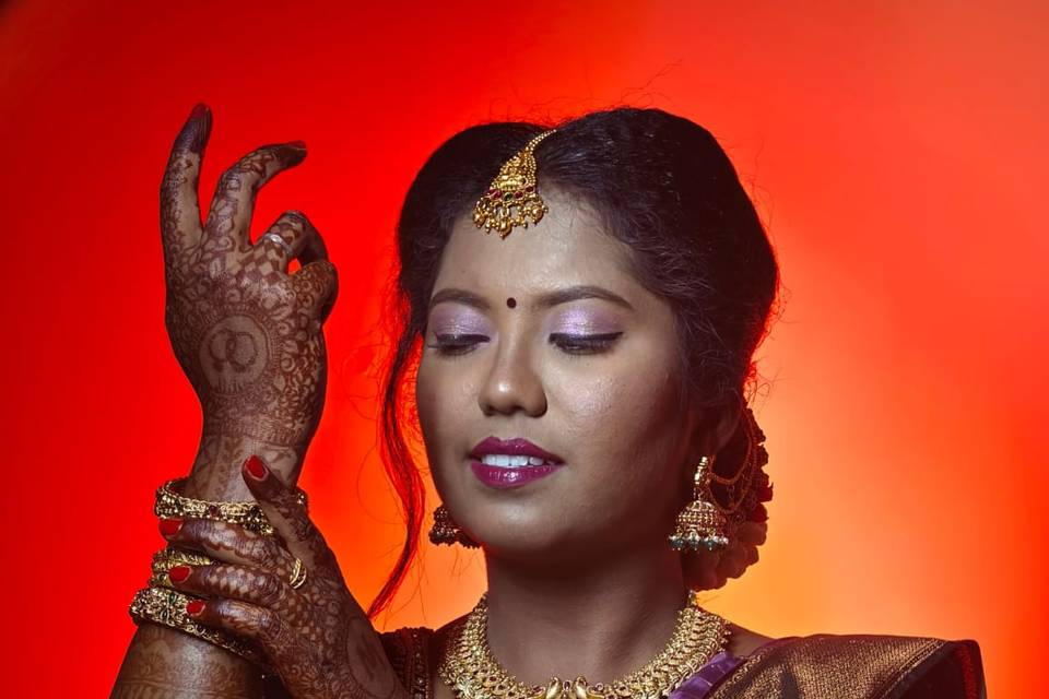 Bridal makeup