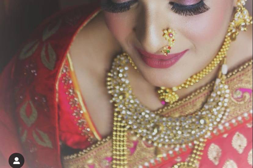 Bridal makeup