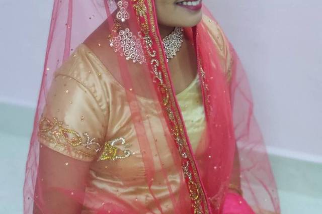 Bridal makeup