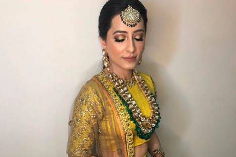 Bridal makeup