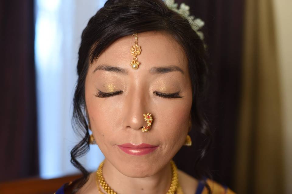 Bridal makeup