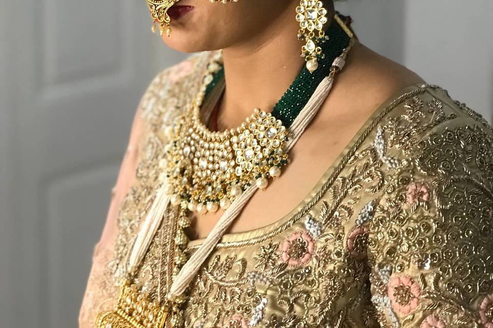 Bridal makeup