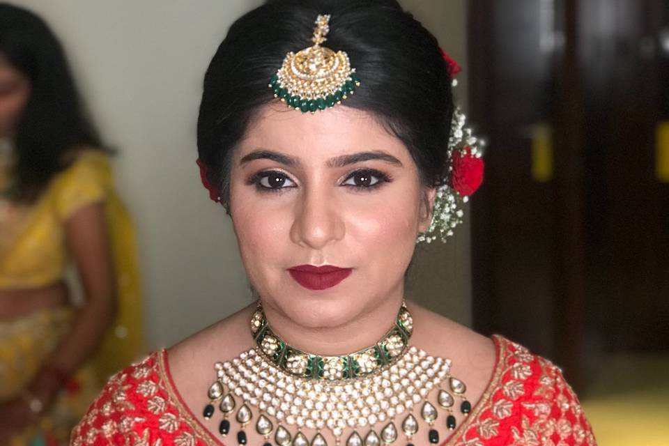 Bridal makeup