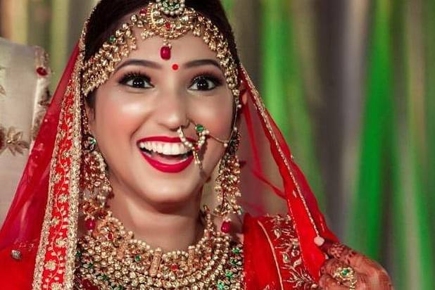 Bridal makeup