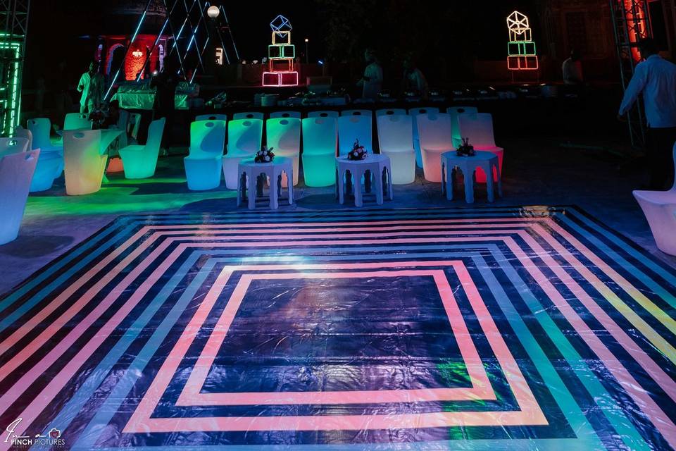 Neaon decoration