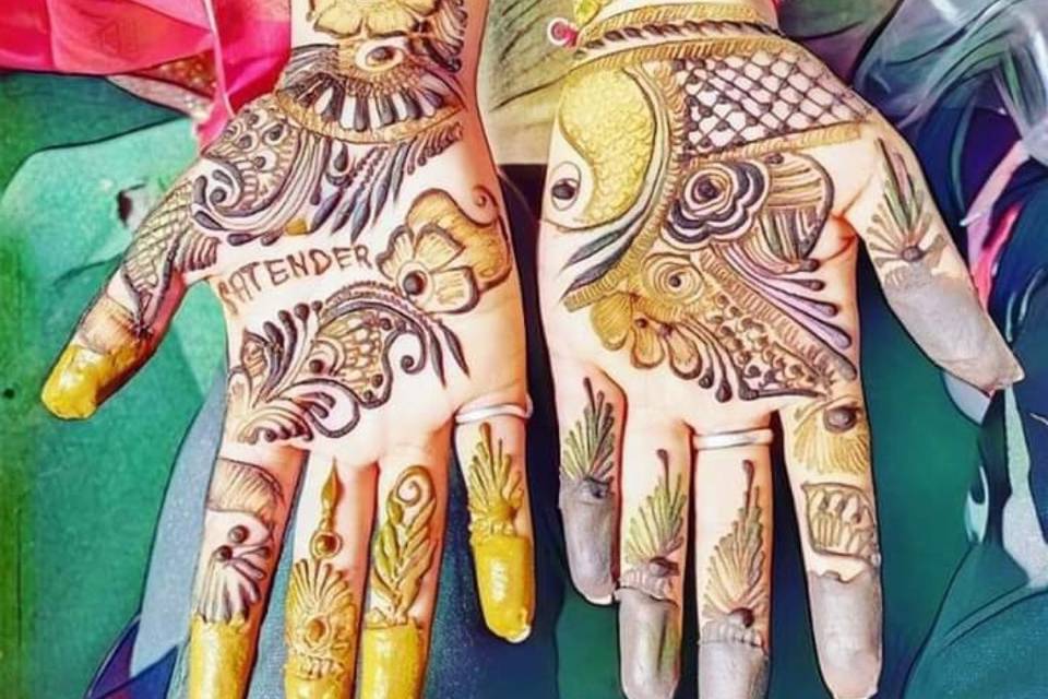 A k mehandi Artist 7338129012