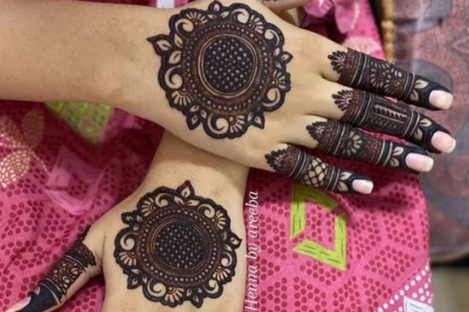 A k mehandi Artist