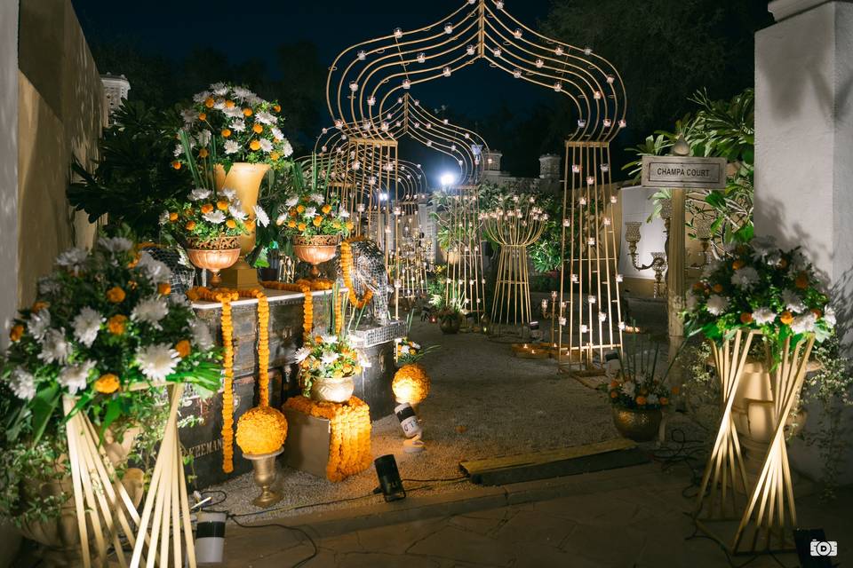 Candle decoration