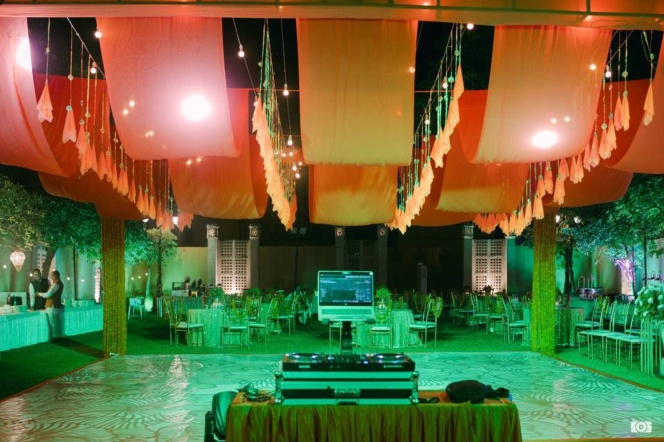 Sangeet decoration