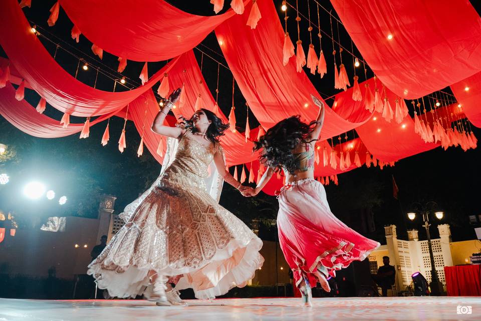 Sangeet dance