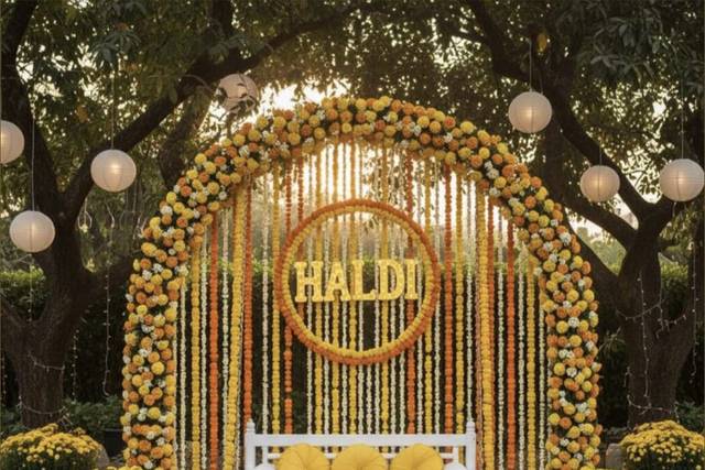 Haldi decor