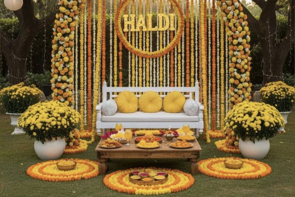 Haldi decor