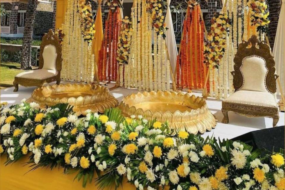 Haldi decor