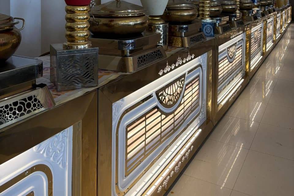 Catering setup