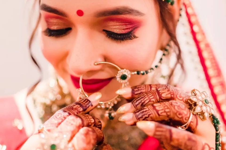 Bridal makeup