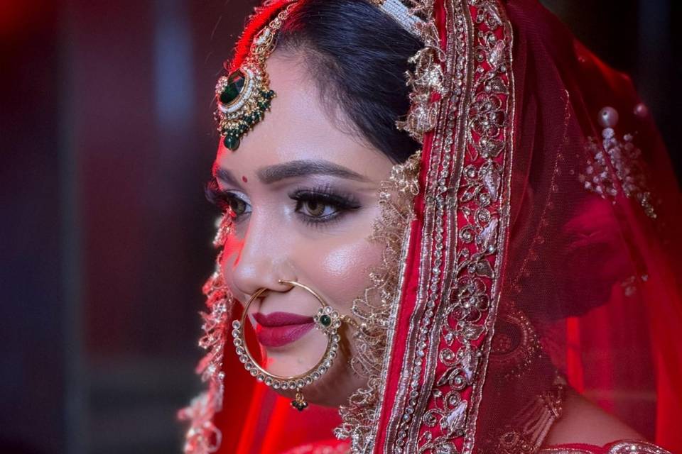 Bridal makeup